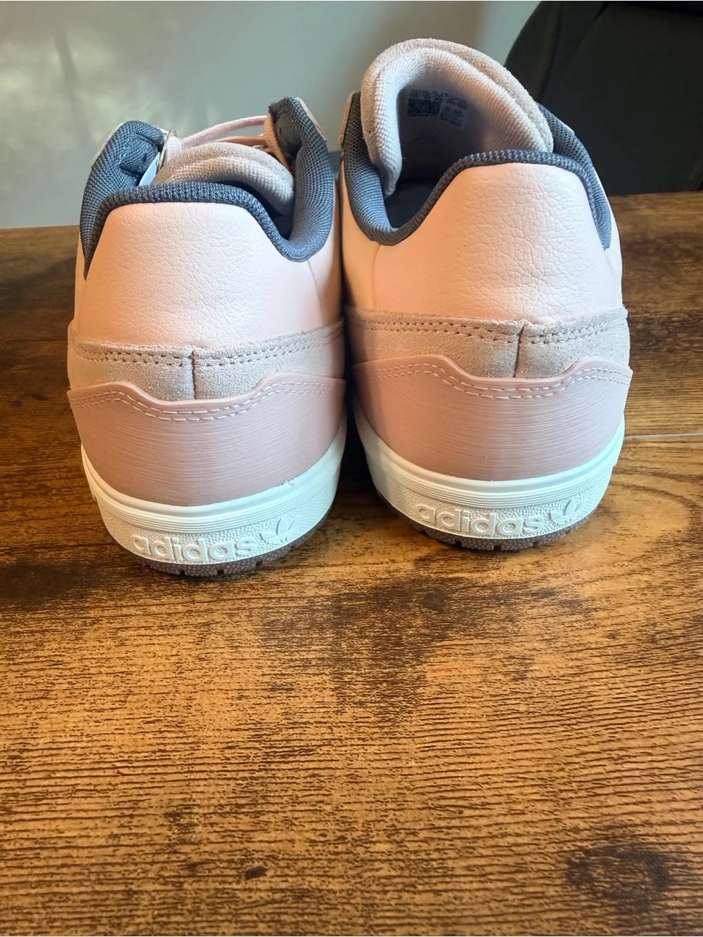 adidas Tyshawn II Sneakers in Pink and Gray 11.5M